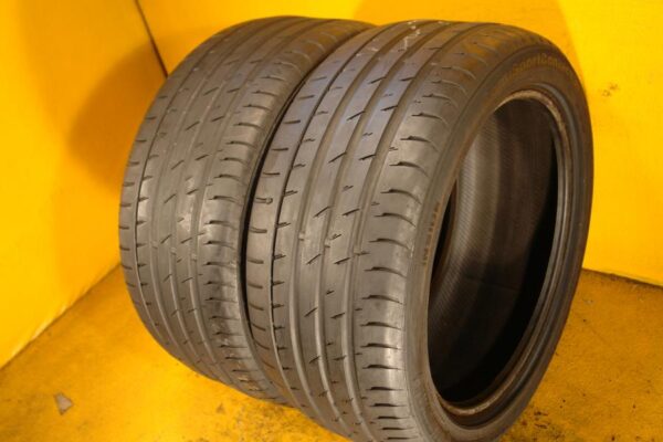 2 used tires 245/40/17 CONTINENTAL - Image 2