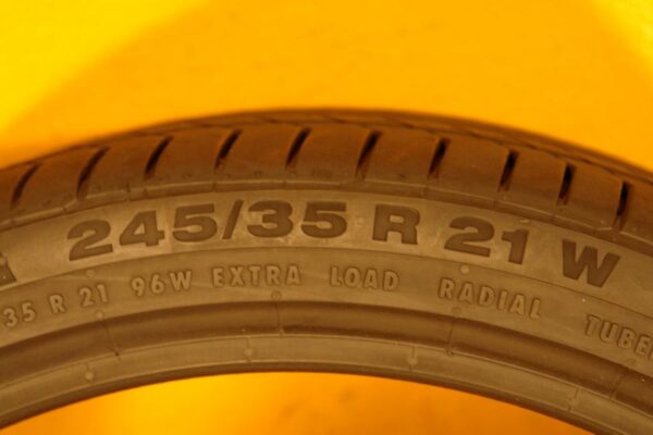 2 used tires 245/35/21 CONTINENTAL - Image 7