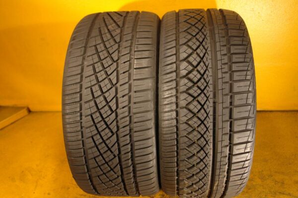 2 used tires 255/35/19 CONTINENTAL