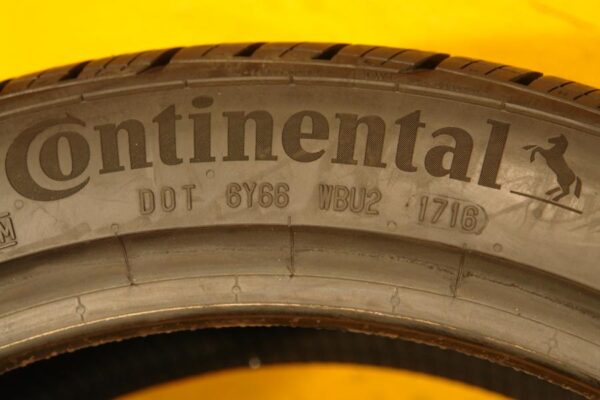 2 used tires 245/40/19 CONTINENTAL - Image 8