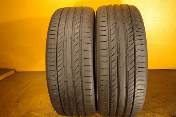 2 used tires 235/40/20 CONTINENTAL