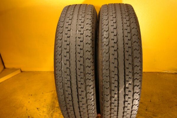 2 used tires ST 235/80/16 MASTERTRACK