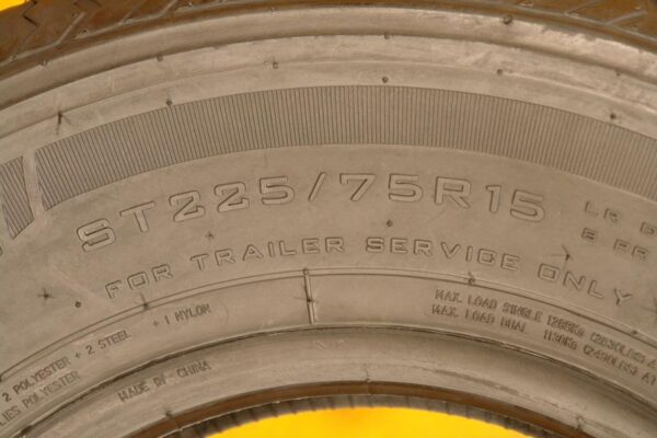 2 like new tires ST 225/75/15 POWER KING - Image 8