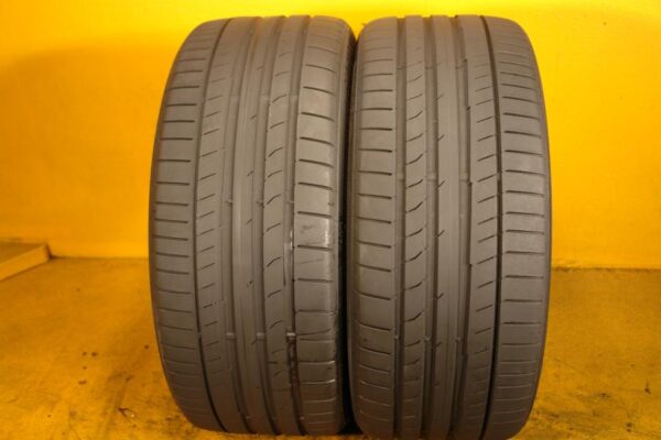 2 used tires 235/35/19 CONTINENTAL