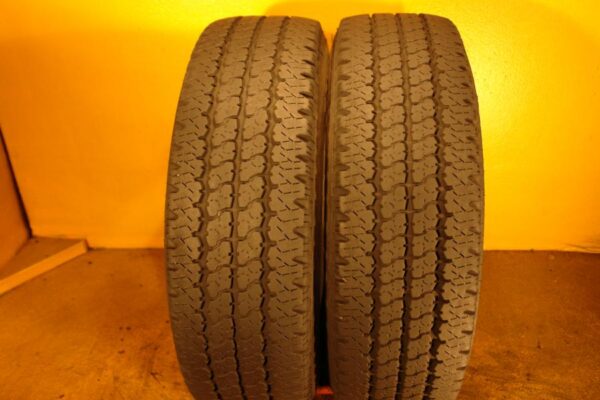 2 used tires LT 245/75/16 BRIDGESTONE