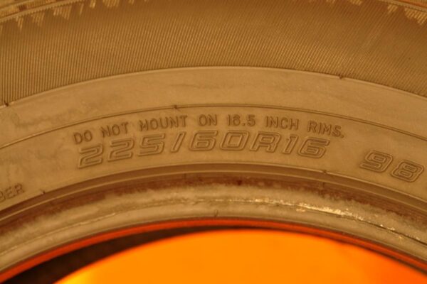 2 used tires 225/60/16 ASPEN - Image 7