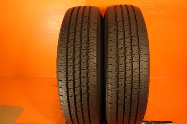 2 used tires LT 225/75/16 HANKOOK