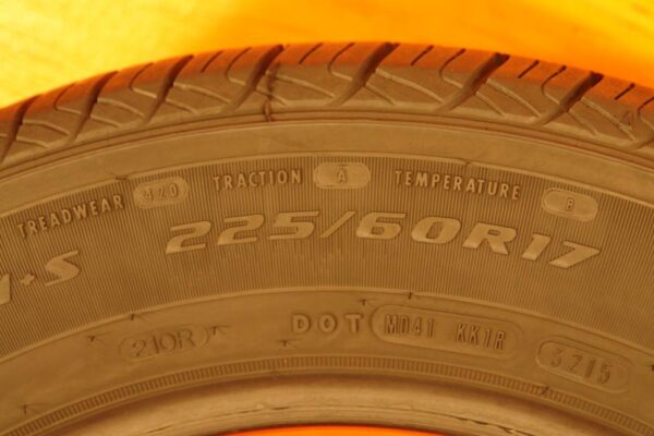 2 used tires 225/60/17 DOUGLAS - Image 7