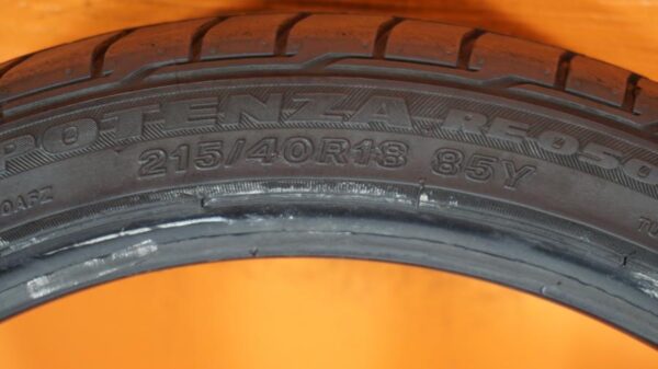 2 used tires 215/40/18 BRIDGESTONE - Image 7