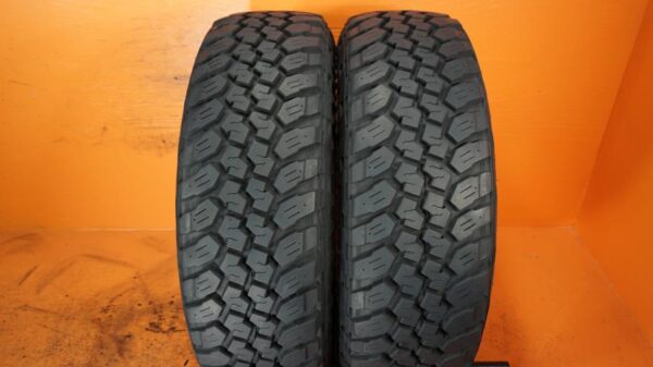 2 used tires LT 265/75/16 BUCKSHOT