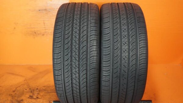 2 used tires 245/45/18 CONTINENTAL