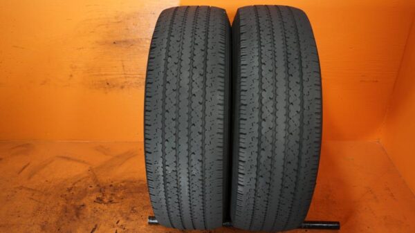 2 used tires LT 245/75/16 BRIDGESTONE