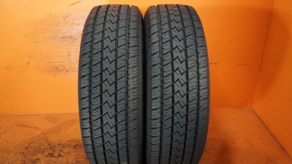 2 used tires LT 245/70/17 WANLI