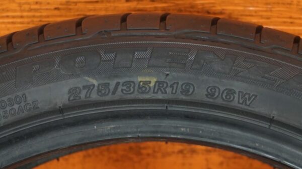 2 used tires 275/35/19 BRIDGESTONE - Image 7