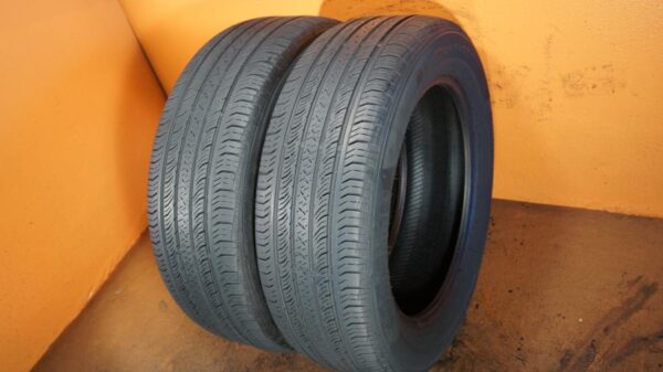 2 used tires 225/60/18 CONTINENTAL - Image 2