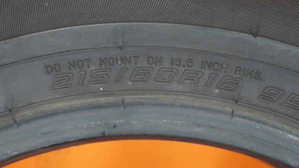 2 used tires 215/60/16 ASPEN - Image 7