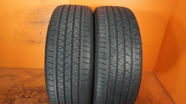 2 used tires 245/50/20 CONTINENTAL