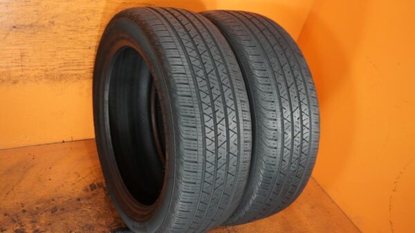 2 used tires 245/50/20 CONTINENTAL - Image 2