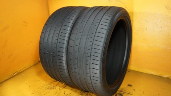 2 used tires 255/35/19 CONTINENTAL - Image 2