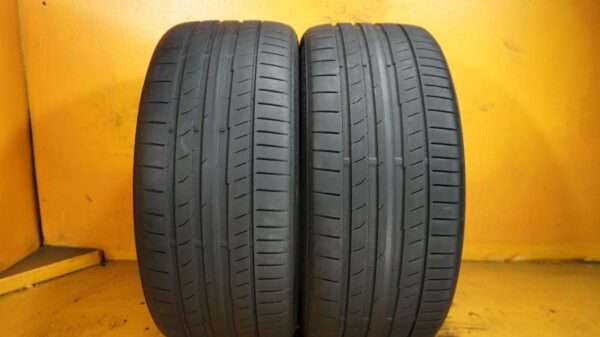 2 used tires 235/35/19 CONTINENTAL