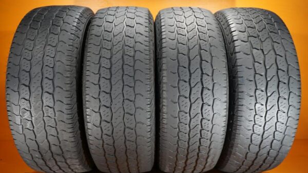 4 used tires LT 265/70/17 FUTURA