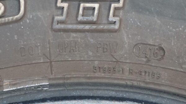 4 used tires LT 265/70/17 FUTURA - Image 8