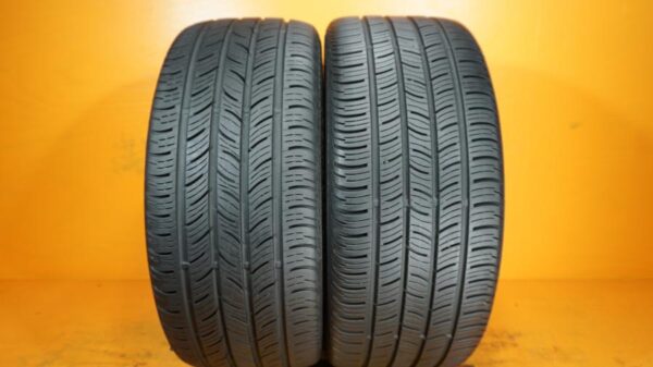 2 used tires 255/40/19 CONTINENTAL