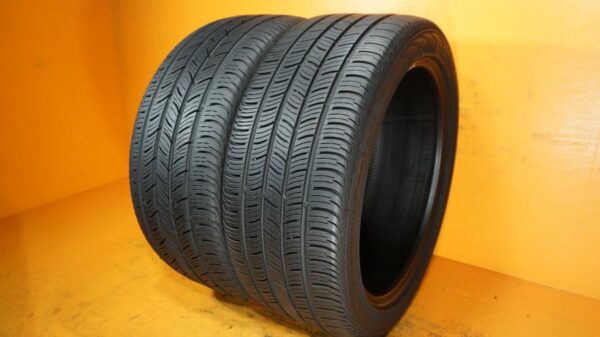 2 used tires 255/40/19 CONTINENTAL - Image 2