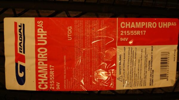 4 new tires 215/55/17 GT CHAMPIRO - Image 6