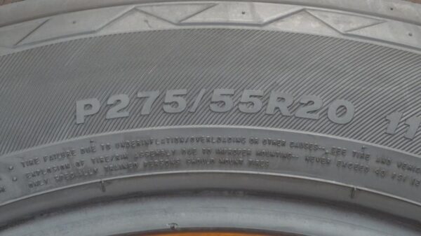 2 used tires 275/55/20 BRIDGESTONE - Image 7