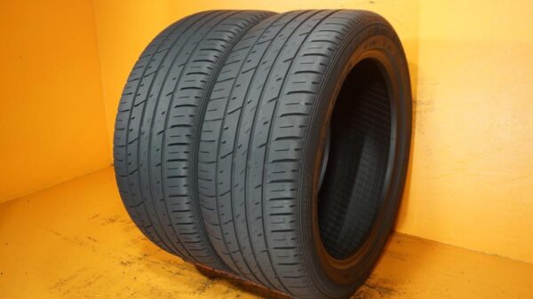 2 used tires 245/45/18 FALKEN - Image 2