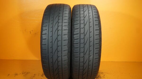 2 used tires 235/60/18 CONTINENTAL