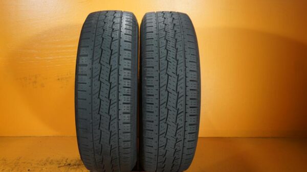 2 used tires LT 245/75/17 GENERAL