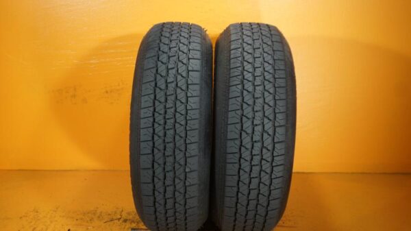 2 used tires 225/75/15 STEEL RADIAL