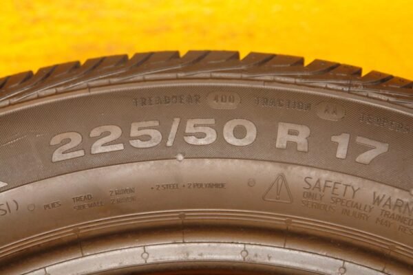 2 used tires 225/50/17 CONTINENTAL - Image 8