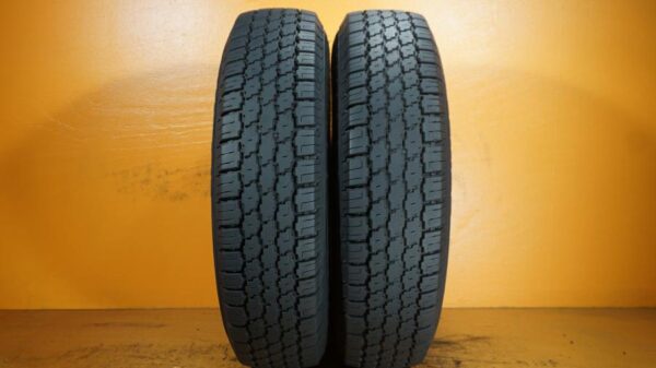 2 used tires LT 215/85/16 POWER KING