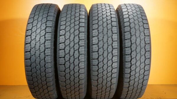 4 used tires LT 215/85/16 POWER KING