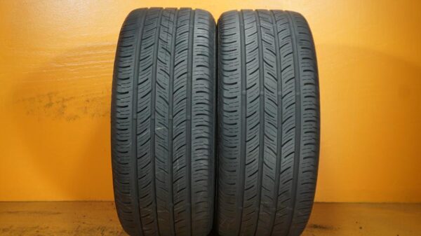 2 used tires 255/45/18 CONTINENTAL