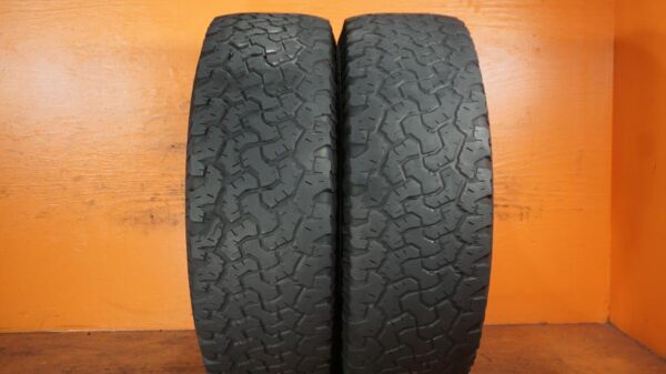 2 used tires LT 285/70/17 BFGOODRICH