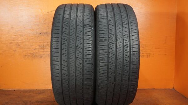 2 used tires 255/50/19 CONTINENTAL