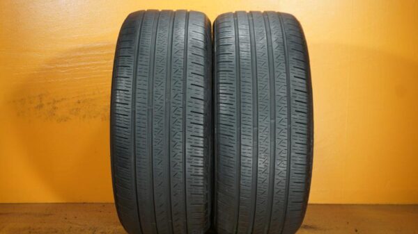 2 used tires 255/40/19 PIRELLI