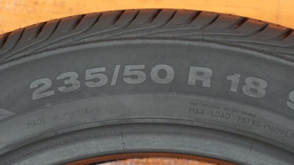 2 used tires 235/50/18 CONTINENTAL - Image 7