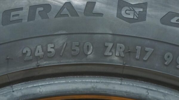 2 used tires 245/50/17 GENERAL - Image 7