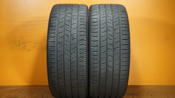 2 used tires 255/40/19 CONTINENTAL