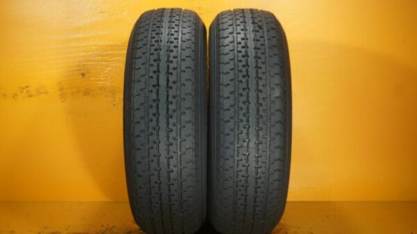 2 used tires ST 205/75/14 TRAILER KING