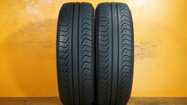 2 used tires 215/55/18 PIRELLI